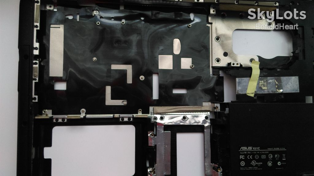 Корыто дно разборка Asus K61IC - фото фото фото 1