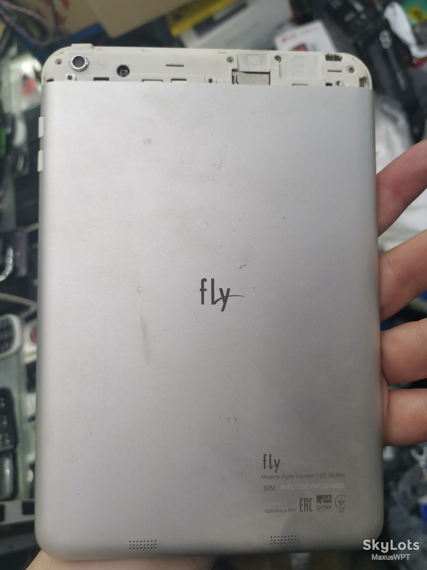 #1152 Sklad Fly slim tab 7.85 white flylife connect - фото фото фото 1