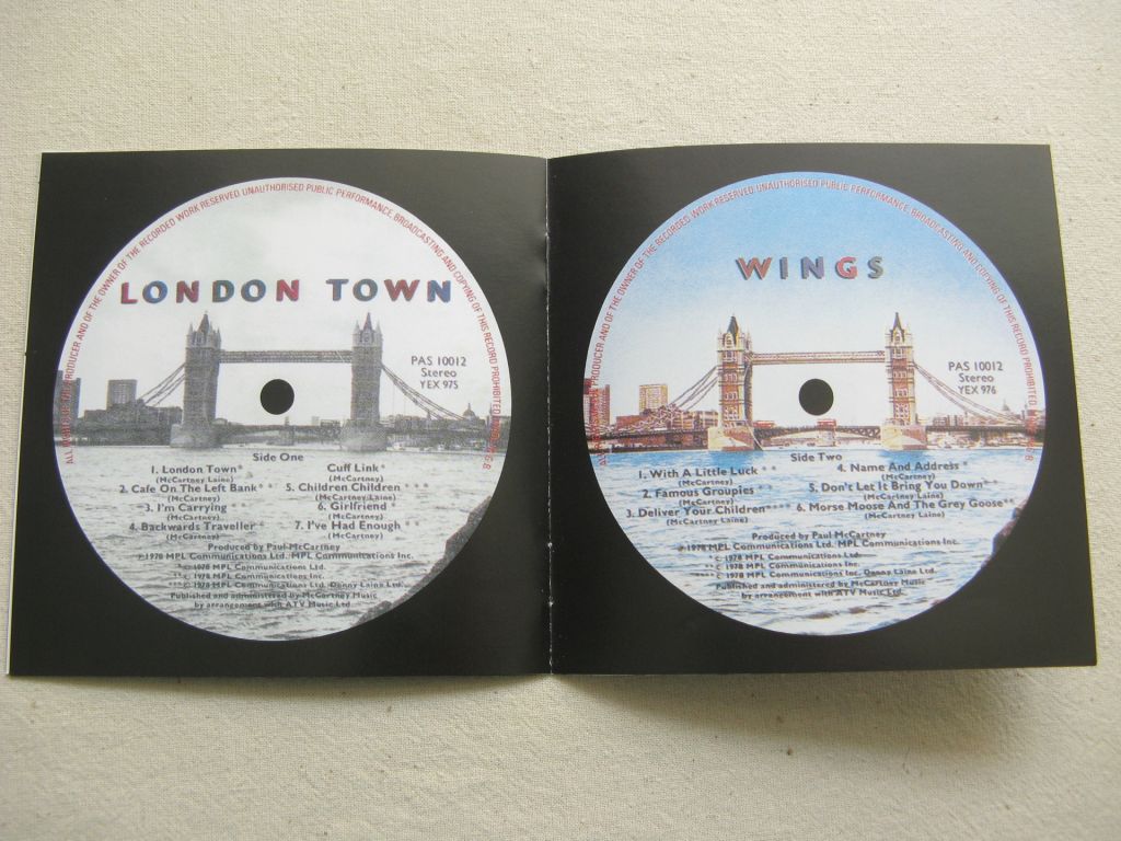 CDLP Beatles Family. Paul McCartney &amp; Wings. London Town. 1978. - фото фото фото 5