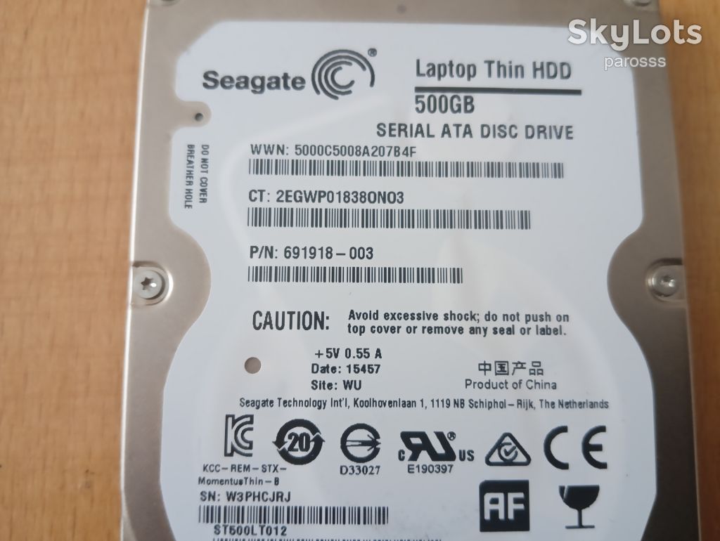 49  (25) - Жорсткий диск Seagate 500 Gb  SATA - фото фото фото 1