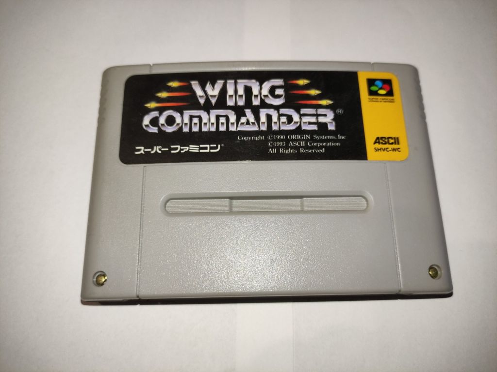Wing Commander SFC Nintendo Super Famicom Японія, тільки картридж - фото фото фото 0