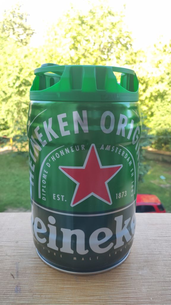 * Пивная бочка 5 л Heineken - фото фото фото 0
