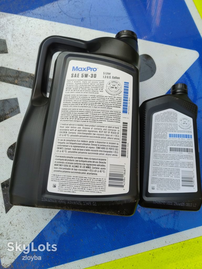 Масло моторное Mopar MaxPro 5W-30 5+1 бесплатная доставка - фото фото фото 1