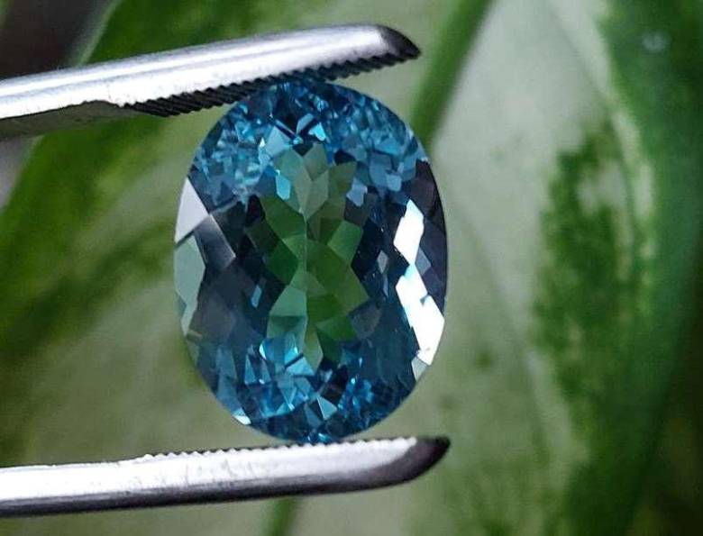 Натуральный топаз   12.86ct 16x12.2mm - фото фото фото 9