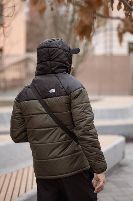 Комплект мужской: куртка Active TNF черно-хаки + штаны TNF черные. БАРСЕТКА TNF У ПОДАРУНОК! - фото фото фото 3