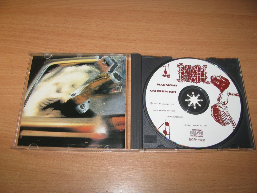 NAPALM DEATH - Harmony Corruption  (1990 Earache NIMBUS,UK) - фото фото фото 1