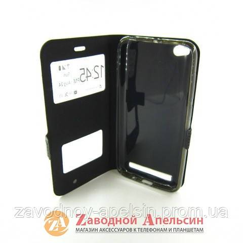 Чехол книжка Xiaomi Redmi 5A Smart Case black - фото фото фото 2