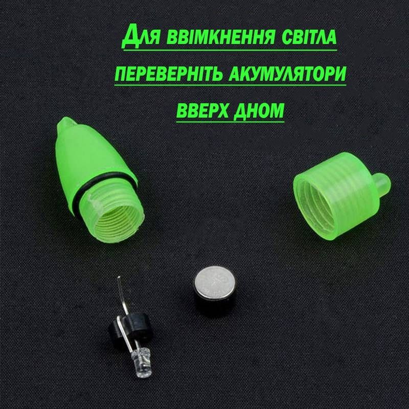 Сигналізатор клювання з яскравим світлодіодом та подвійним дзвіночком - фото фото фото 4