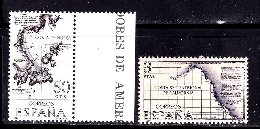 Испания 1967 г  MNH - карта - фото фото фото 0