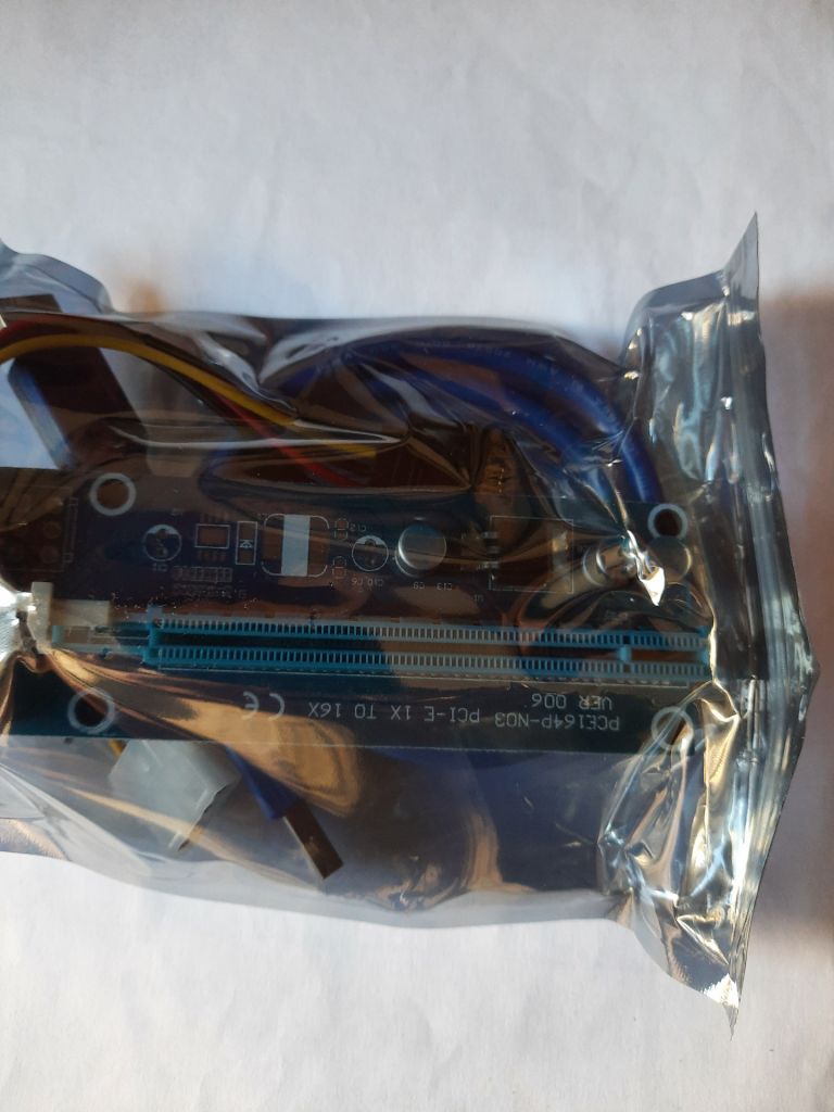 Райзер Riser v.006 PCI-E 6pin USB 3.0 60см НОВІ - фото фото фото 3