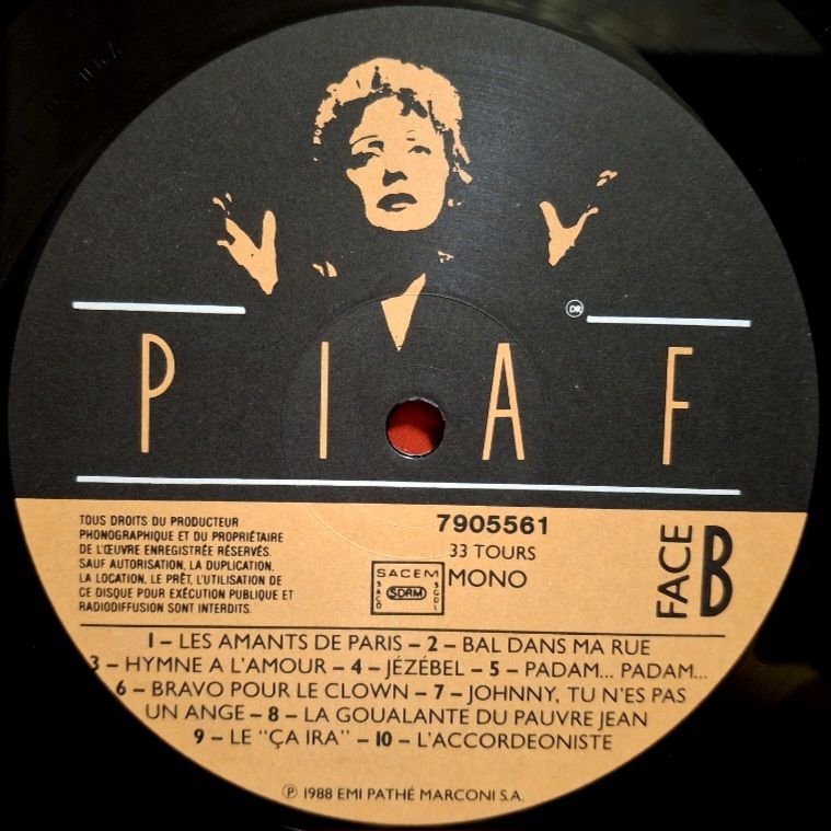Edith Piaf - Piaf 25e Anniversaire - 1935-63.  (2LP). 12. Vinyl. Пластинки. France. - фото фото фото 8