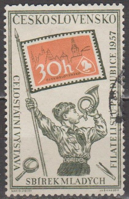 Чехословакия Чехословаччина 1957 филвыставка - фото фото фото 0