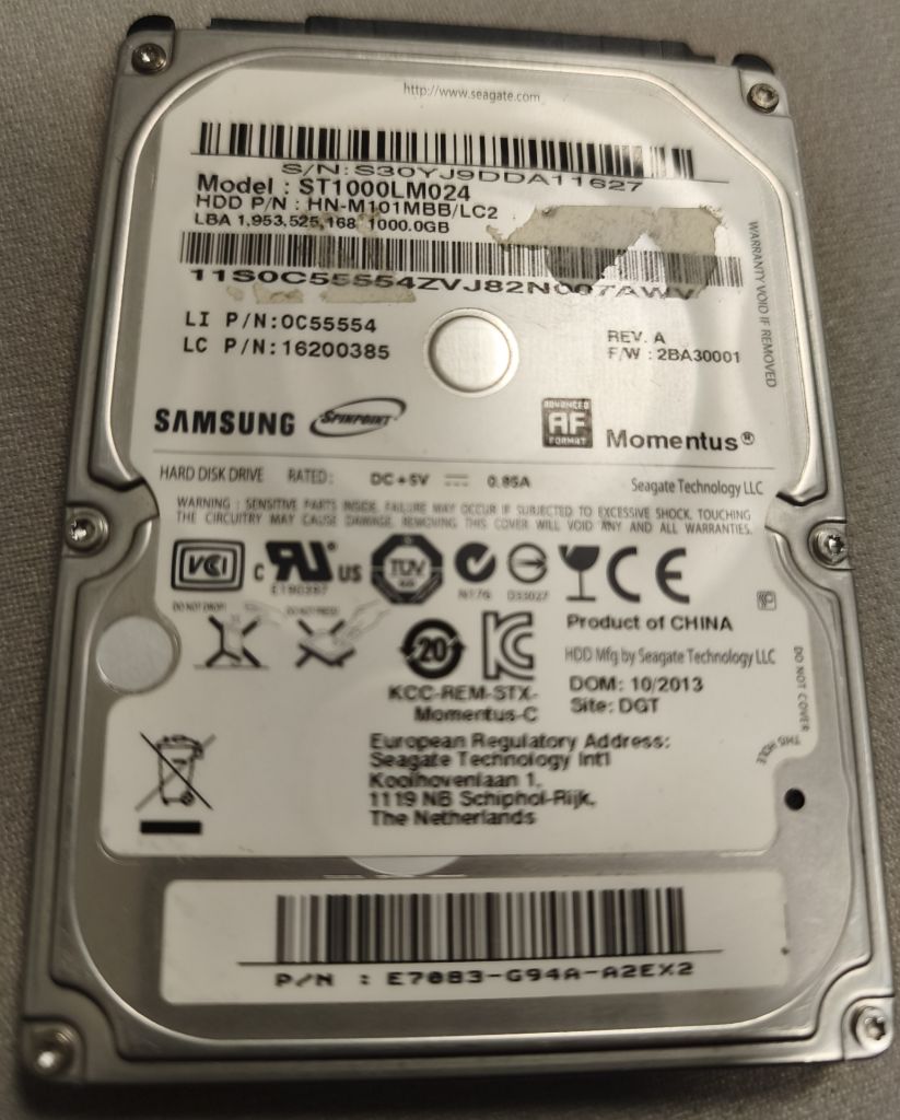 Жорсткі диски, Seagate 2.5" - фото фото фото 6