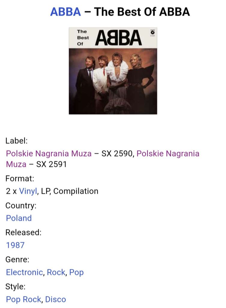 ABBA - The Best Of - 1973-81.   (2LP). 12. Vinyl. Пластинки. Poland. Rare. - фото фото фото 7