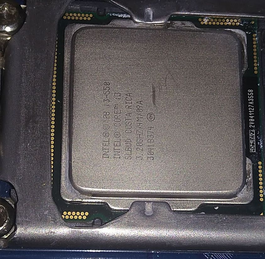 Материнская плата Gigabyte GA-H55M-S2V + i3-550 + кулер - фото фото фото 3