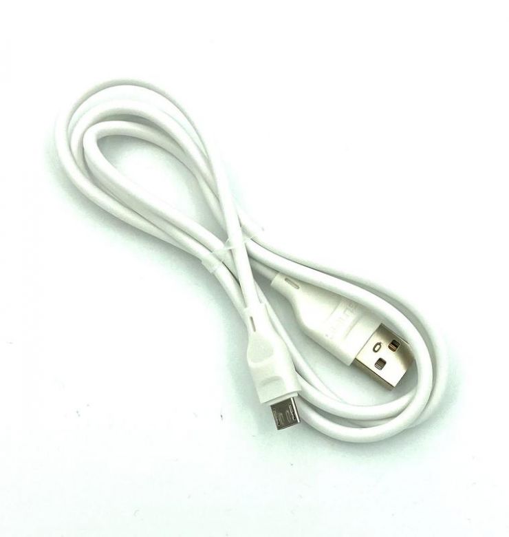 USB кабель / Дата кабель Sunpin SC-05 Micro USB 2.4A White - фото фото фото 1