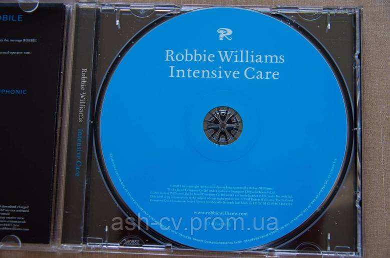 Музичний диск CD. Robbie Williams - Intensive Care (2005) - фото фото фото 5