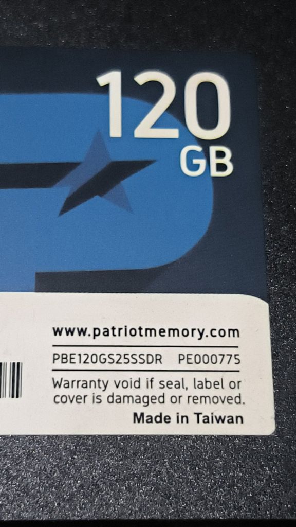 Диск SSD PATRIOT BURST ELITE PBE120GS25SSDR 120GB №27 - фото фото фото 2
