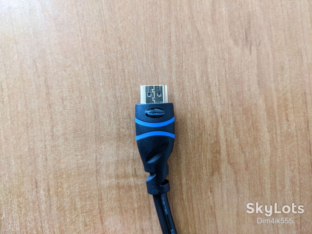 Фирменный кабель BlueRigger HDMI 4K HDR10 0.95м - фото фото фото 1