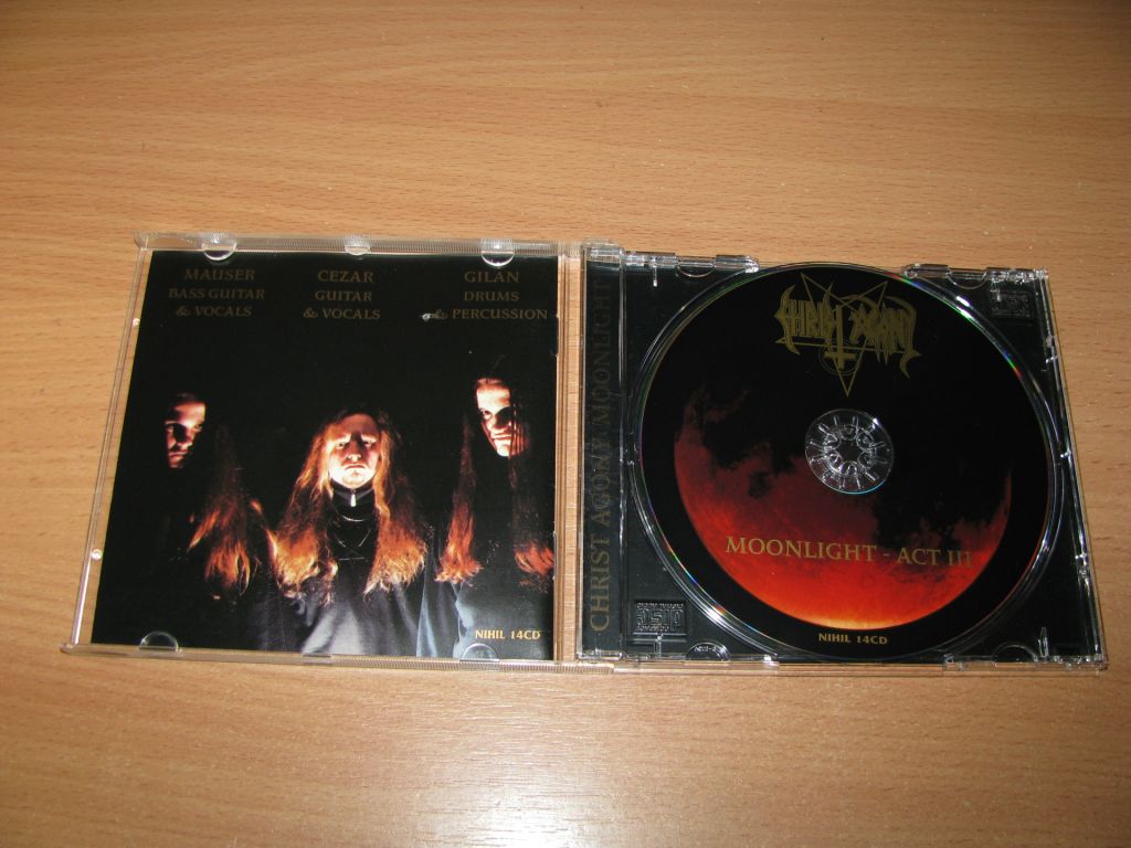 CHRIST AGONY - Moonlight - Act III  (1996 Cacophonous 1st press,UK) - фото фото фото 1