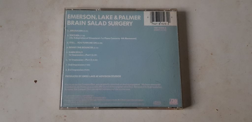 ELP Brain Salad Surgery CD фірмовий - фото фото фото 1