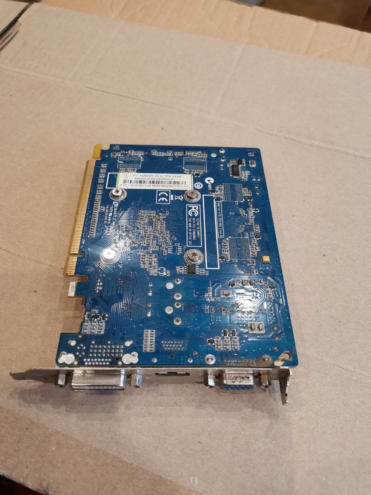 Видеокарта GeForce GT240 512MB DDR3 PCI-E 2.0 - фото фото фото 4