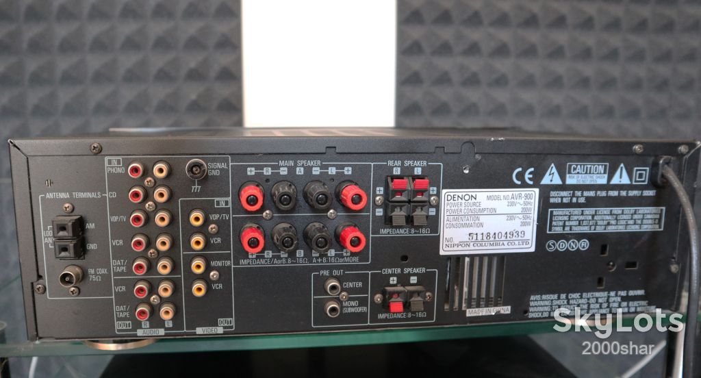 Усилитель ресивер DENON AVR-900 мощность 60 Ват - фото фото фото 6
