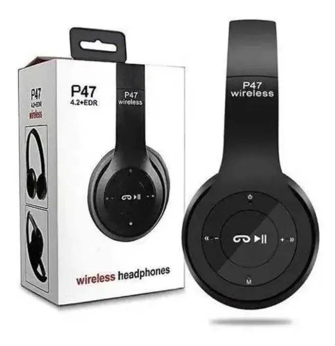 Wireless P 47 Bluetooth, MP3 - фото фото фото 0
