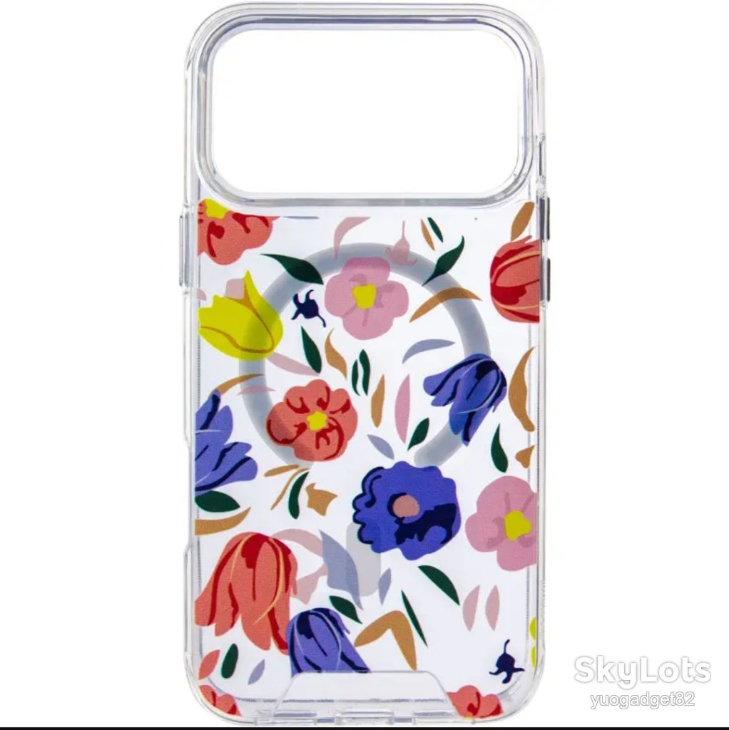 TPU+PC чохол Clear Garden with MagSafe для Apple iPhone 17 Pro Max   (6.9") - фото фото фото 0