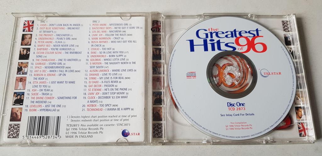 The Greatest Hits Of 96 2CD фірмовий - фото фото фото 2