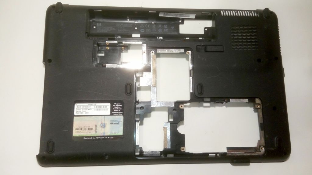 Поддон Корпуса ноутбука HP Compaq Presario CQ-61 КОРЫТО - фото фото фото 2