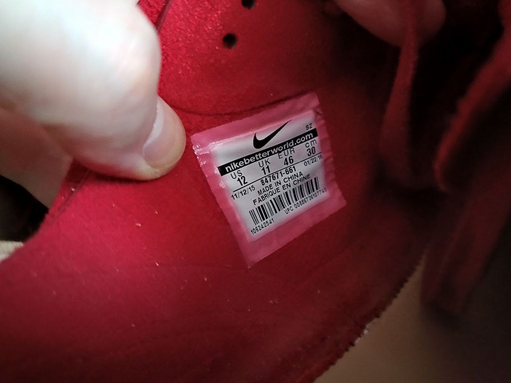 Кросівки Nike Air Max 1 Royal Gym Red - фото фото фото 6