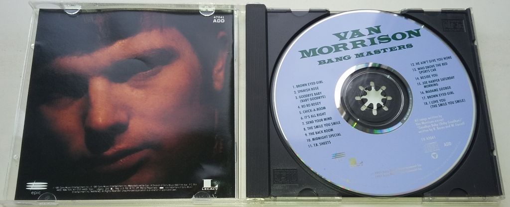 VAN MORRISON Bang Masters CD  US - фото фото фото 1