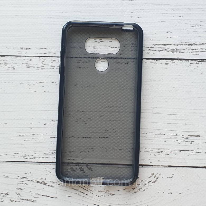 Чохол для LG G6 силіконовий, прозорий, чорний, Tech21 - фото фото фото 3