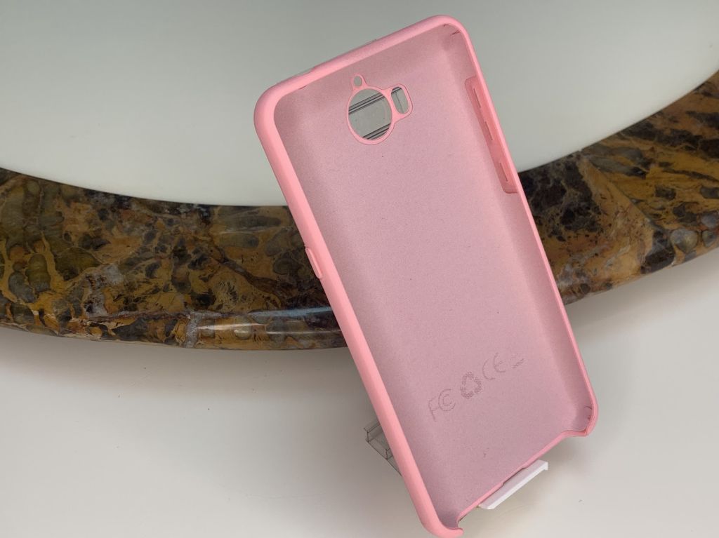 Чохол High-end Siliocon Cover для Huawei Y5 2017 Pink - фото фото фото 1