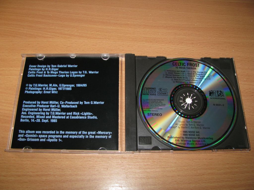 CELTIC FROST - To Mega Therion  (1988 Noise 1st press,W.Germany) - фото фото фото 1