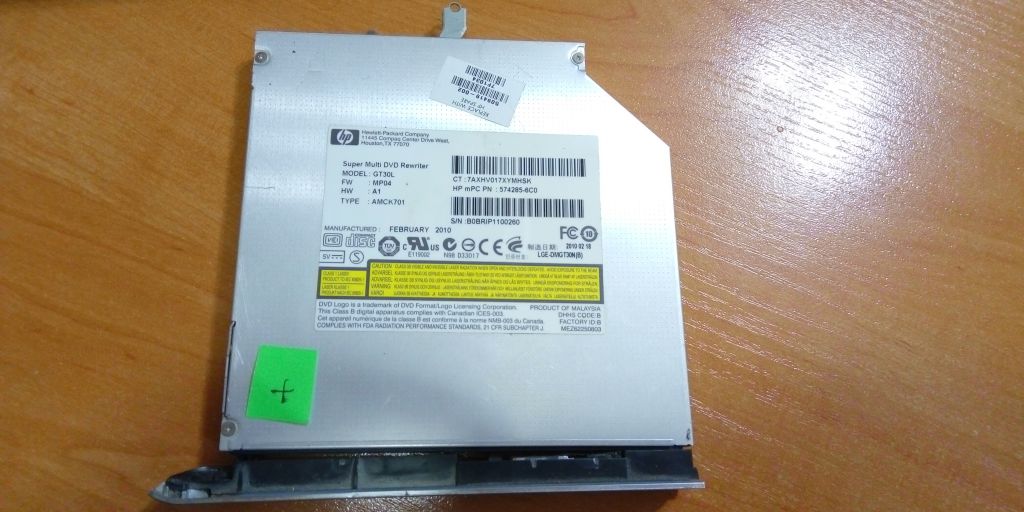 HP Pavilion dv6 DVD/CD ReWritable SATA Drive GT30L 509419-002 - фото фото фото 1