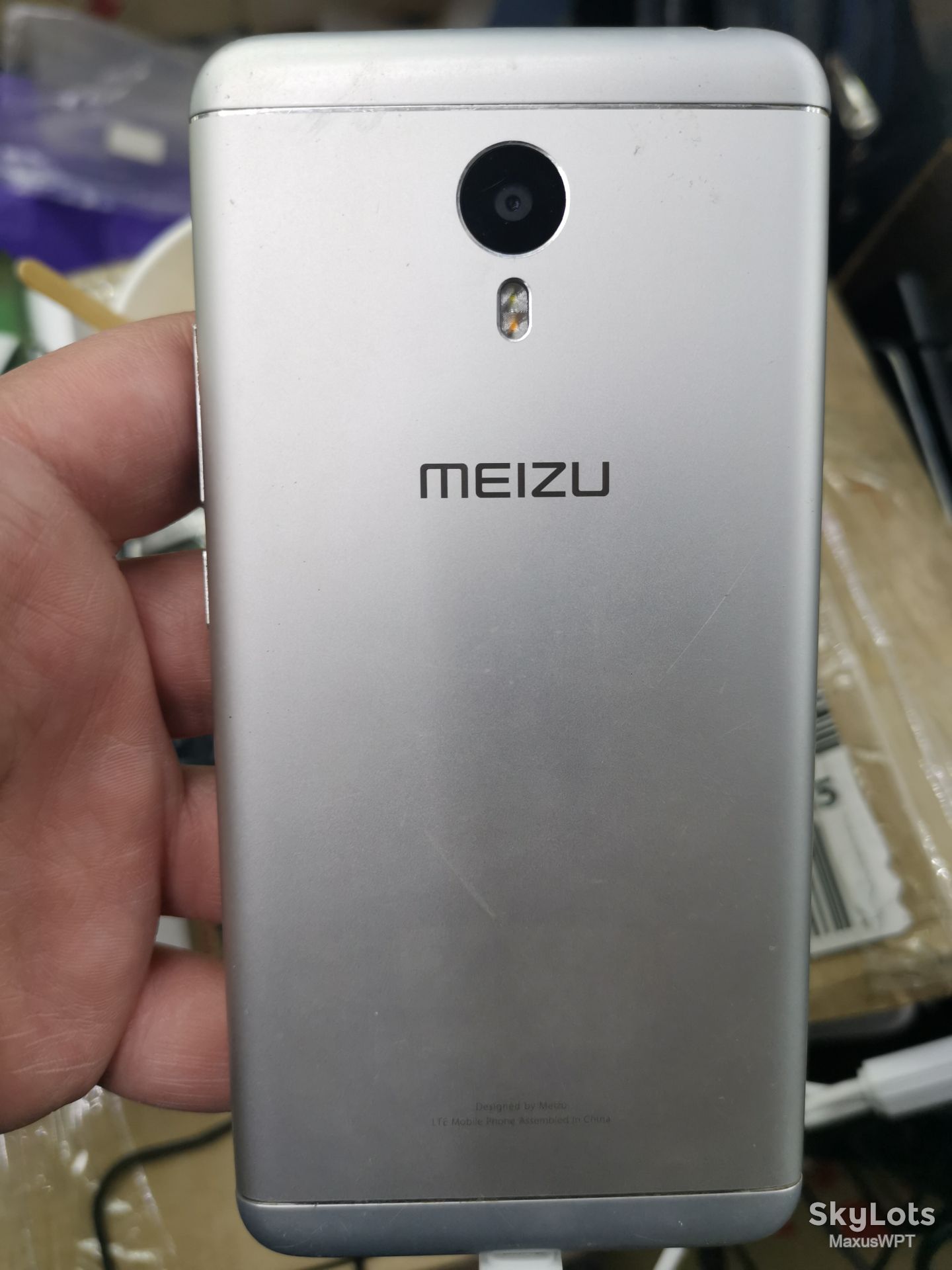 #523 Sklad Meizu M3 Note silver - фото фото фото 1