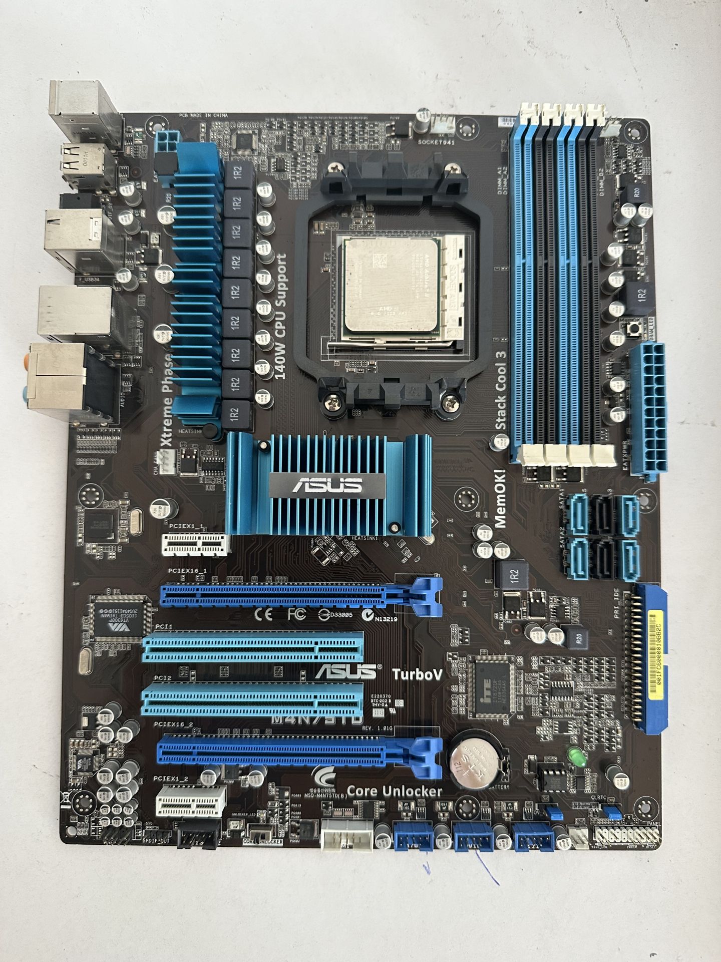 Материнська плата Asus M4N75TD + Процесор Athlon 2 640 - фото фото фото 0