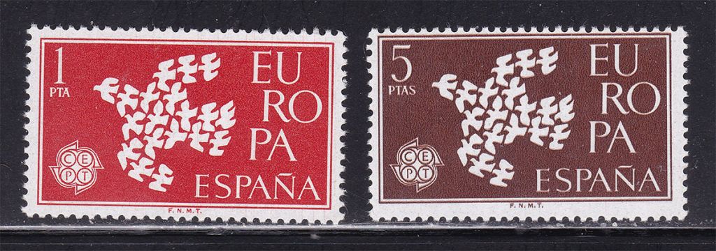 Испания 1961 г MNH  - - EUROPA CEPT - - фото фото фото 0