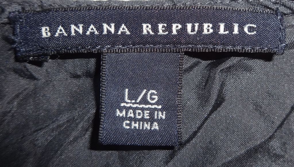 чёрный кружевной топ Banana Republic - фото фото фото 4
