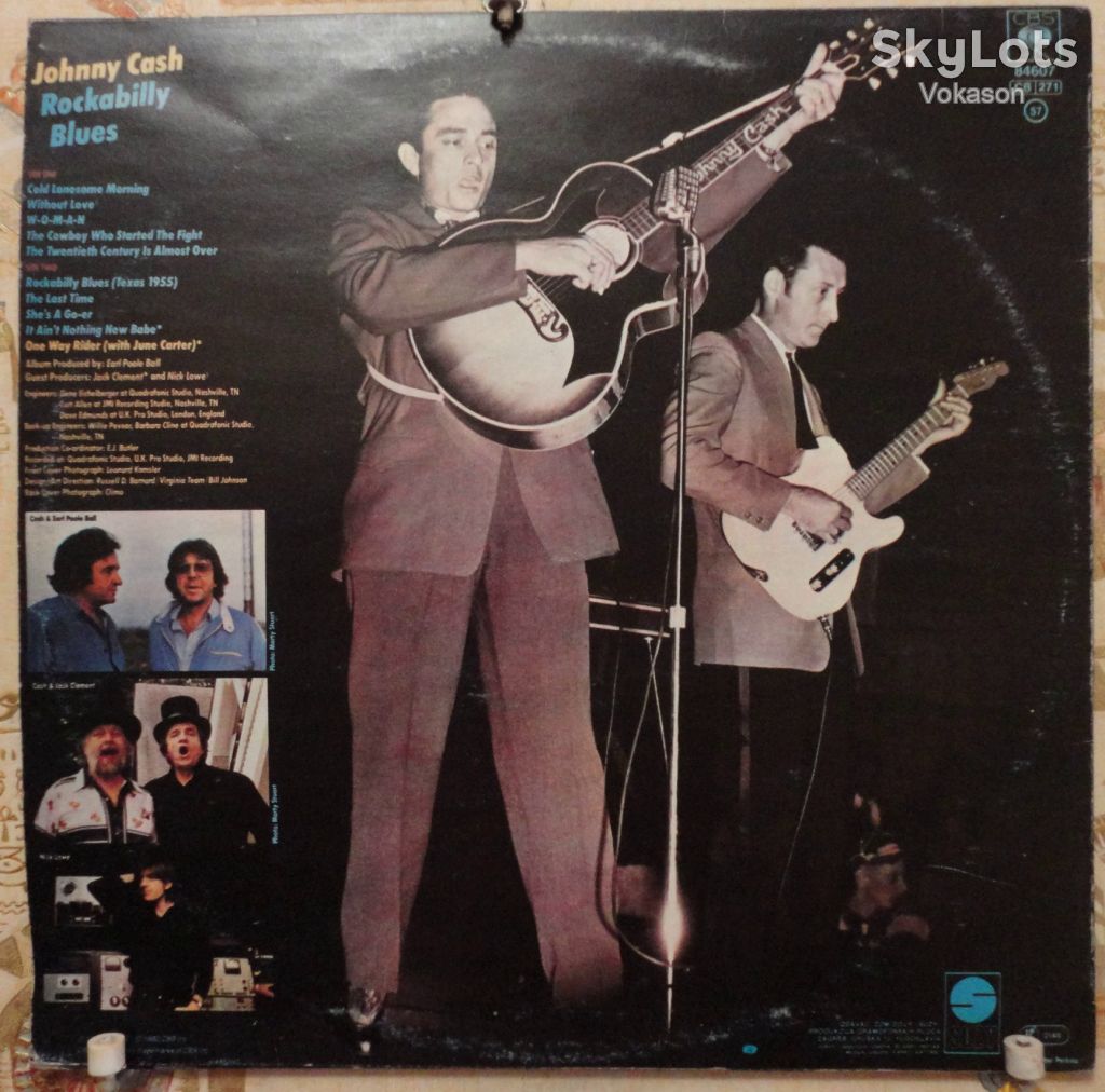Johnny Cash – Rockabilly Blues  EX/NM/EX+ - фото фото фото 1