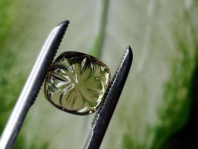 Натуральный  цитрин 4.02ct 10mm - фото фото фото 6