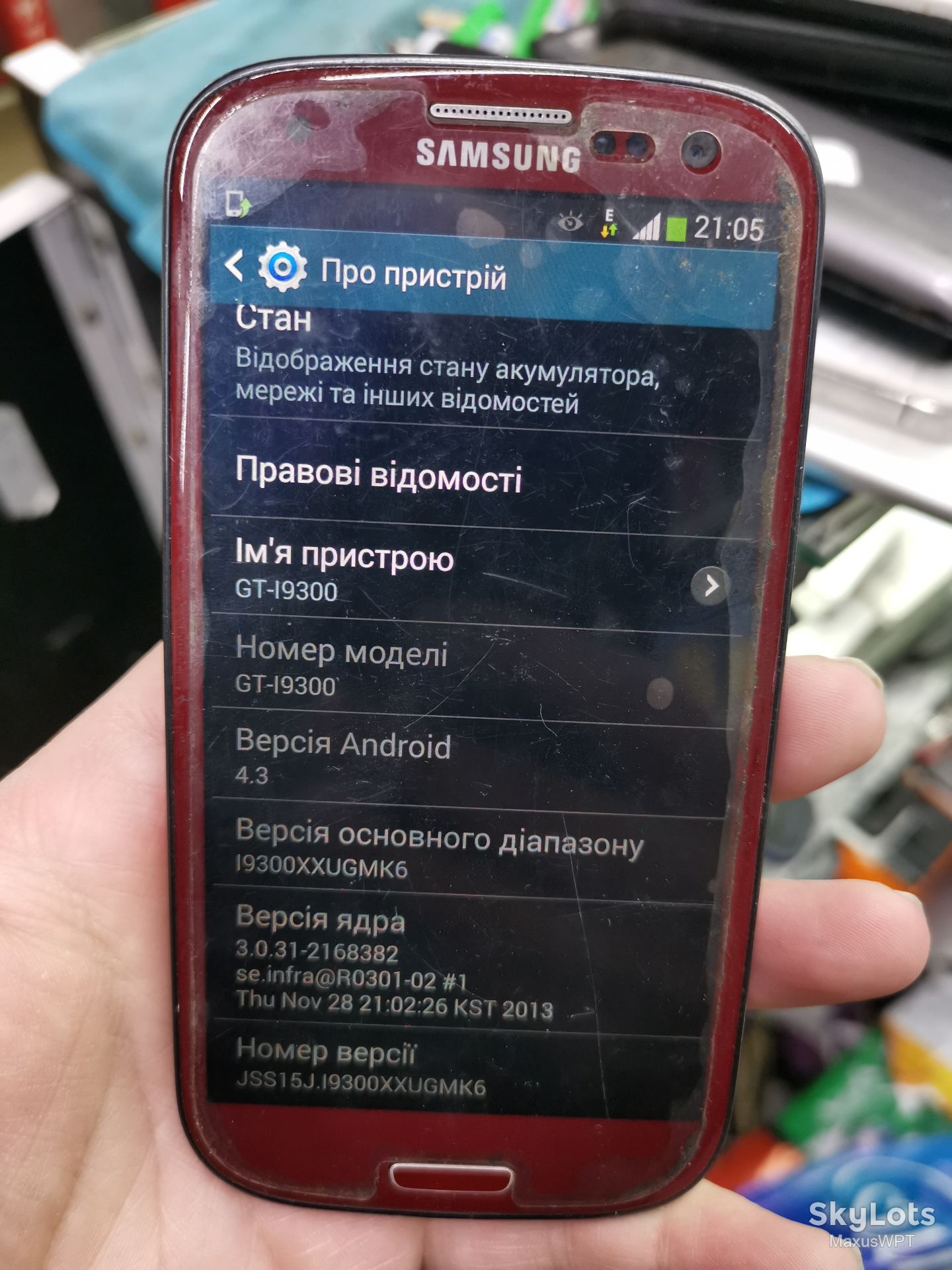 #shop Samsung Galaxy S3 S 3 I9300 9300 RED 11 android - фото фото фото 1