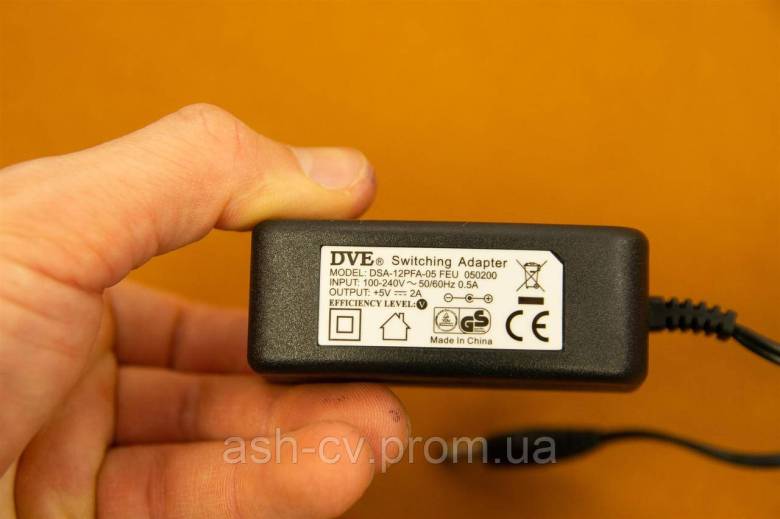 Блок живлення, DVE, 5V, 2A, DSA-12PFA-05 - фото фото фото 2