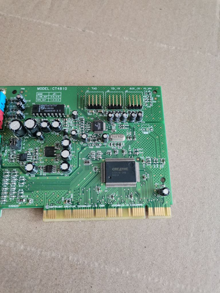 Звуковая карта Creative Labs CT4810 Vibra 128 PCI - фото фото фото 6
