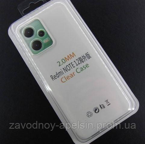 Xiaomi Redmi Note 12 5G Poco X5 Чехол прозрачный (защита камеры) - фото фото фото 1