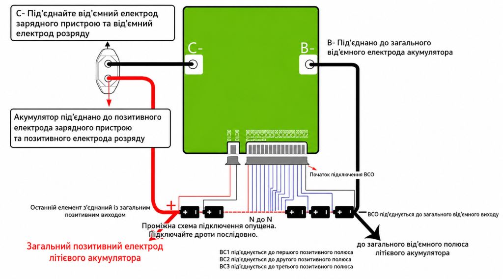Смарт БМС Smart BMS JBD 100А 4S Li-ion and LiFePO4. - фото фото фото 2