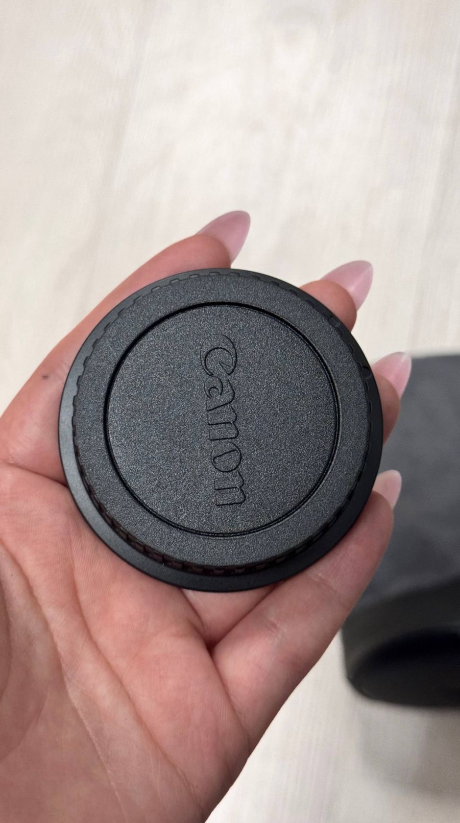 240 Оригінальний чохол Canon Lens Pouch LP1219 + захисна кришка Canon 52mm - фото фото фото 0
