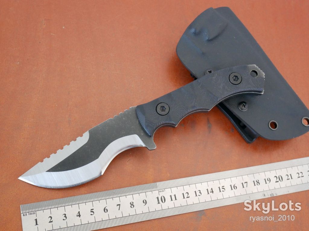 Фікс Doom Blade LORP 34, Fixed Blade, 8CR18MOV, G10, Tactical, EDC, Kydex - фото фото фото 2